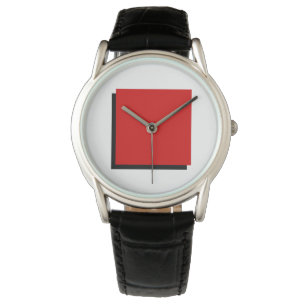 Bauhaus Art Composition Red Square Armbandsur