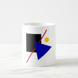 Bauhaus Art-sammansättning Kaffemugg