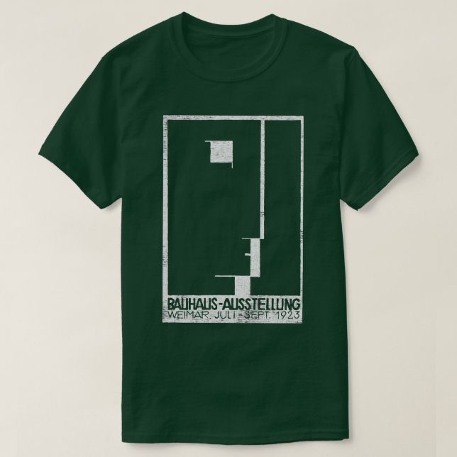 Bauhaus Ausstellung T Shirt (Design framsida)