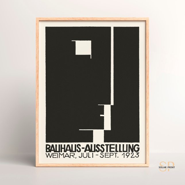 Bauhaus Austellung 1923 Artistic Modern Exhibition Poster (Skapare uppladdad)