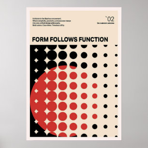 bauhaus, bauhaus design, modern design, geometrisk poster