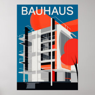 bauhaus, bauhaus design, modern design, geometrisk poster