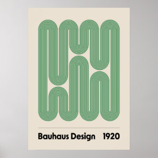 bauhaus, bauhaus design, modern design, geometrisk poster