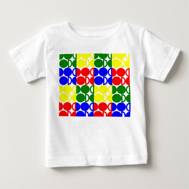 Bauhaus Circles T Shirt (Framsida)