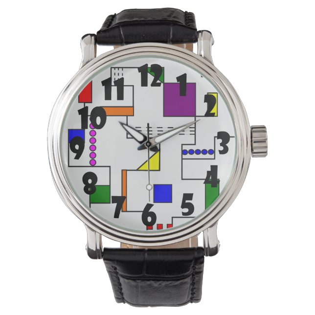 Bauhaus Circuits Armbandsur (Framsida)
