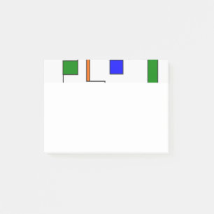 Bauhaus Circuits Post-it Block