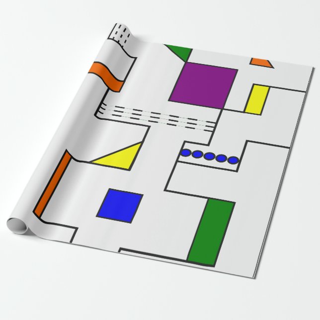 Bauhaus Circuits Presentpapper (Utrullad)