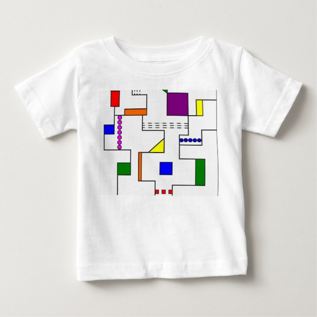 Bauhaus Circuits T Shirt (Framsida)