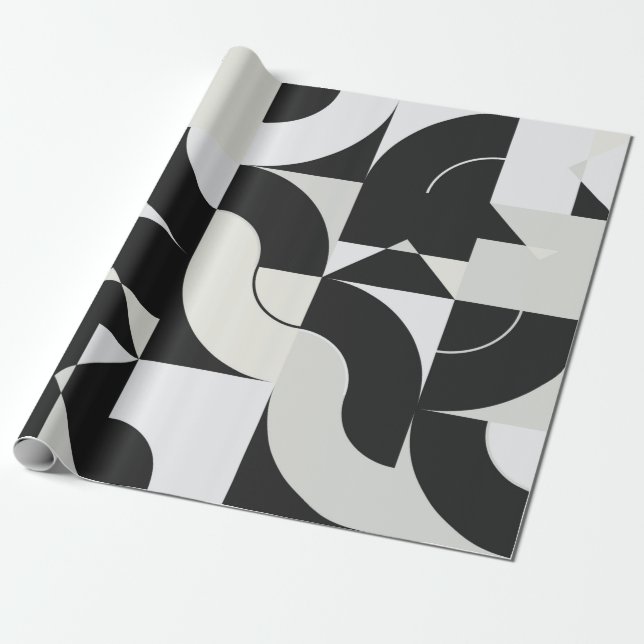 Bauhaus composition artwork made with abstract ele presentpapper (Utrullad)