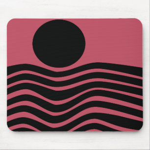 Bauhaus Deep Rosa Abstrakt Musmatta