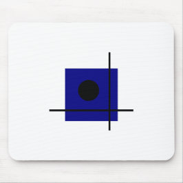 Bauhaus Design Geometric Art-sammansättning Musmatta