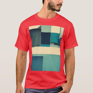 Bauhaus-design inspirerad t shirt