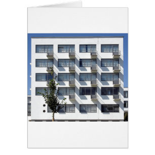 Bauhaus Dessau Tyskland Hälsningskort