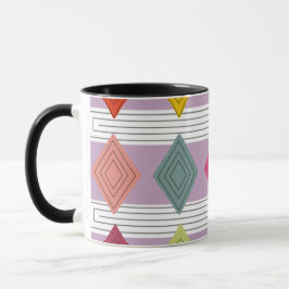 Bauhaus Diamond Quilt Mugg