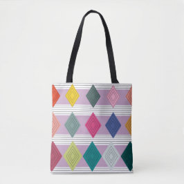 Bauhaus Diamond Quilt Tygkasse