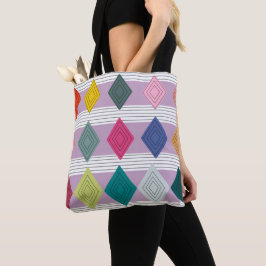 Bauhaus Diamond Quilt Tygkasse