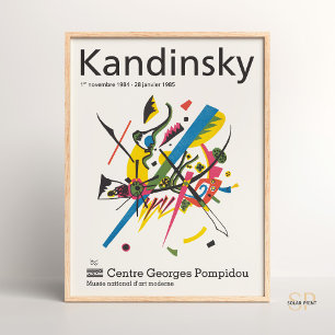 Bauhaus Exhibit Skriv ut Wassily Kandinsky Poster