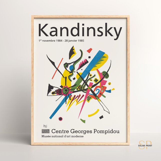Bauhaus Exhibit Skriv ut Wassily Kandinsky Poster (Skapare uppladdad)