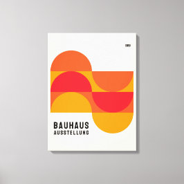 Bauhaus Exhibition 1919 B19 Kanvastryck