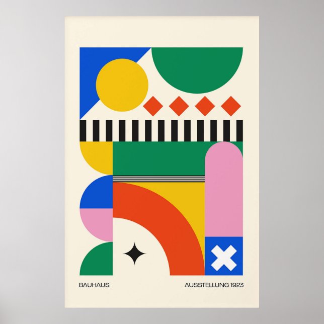Bauhaus Exhibition Poster (Framsidan)