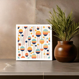 Bauhaus Geometric Abstrakt Mönster#1 ID1068 Kakelplatta