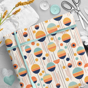 Bauhaus Geometric Abstrakt Mönster#1 ID1068 Presentpapper