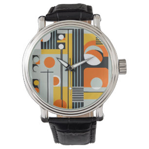 Bauhaus Geometric Design 01 Perfekt för Armbandsur