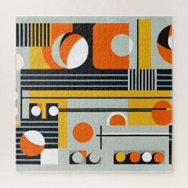 Bauhaus Geometric Design 01 Perfekt för Pussel