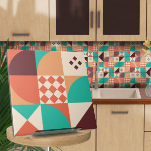 Bauhaus geometrisk abstrakt N5 Kakelplatta