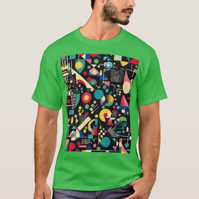 bauhaus Grafik 15 T Shirt (Framsida)