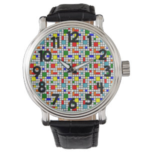 Bauhaus Grid Armbandsur