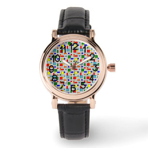 Bauhaus Grid Armbandsur