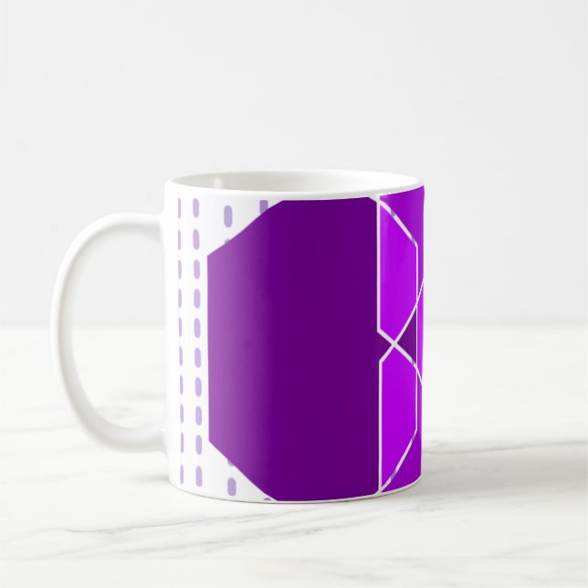 Bauhaus Hexagons Kaffemugg (Vänster)