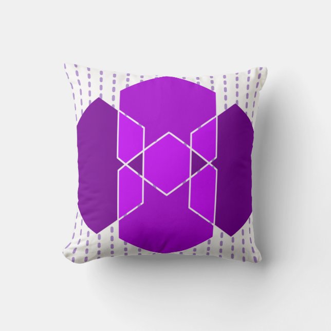 Bauhaus Hexagons Kudde (Framsida)