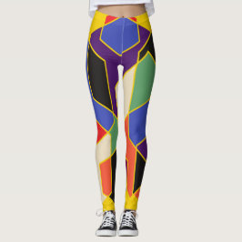 Bauhaus Hexagons Leggings
