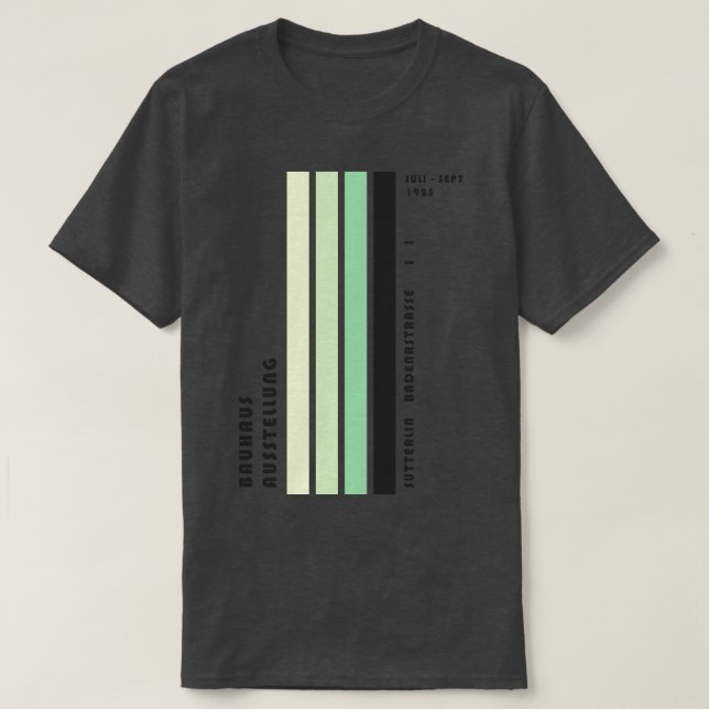 Bauhaus homage Modern Gallery Abstrakt Bauhaus Aus T Shirt (Design framsida)