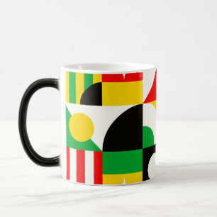 Bauhaus Inspired Abstrakt Mugg