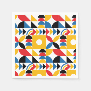 Bauhaus Inspired Contemporary Mid Century Pappersservett