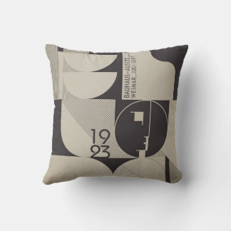 Bauhaus Inspired Geometric Mönster Kudde
