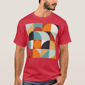 Bauhaus Inspired Mönster 4 T Shirt
