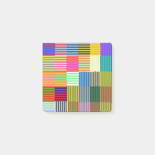 Bauhaus Inspired Optics Post-it Block