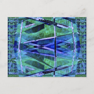 Bauhaus Inspired Postcard Vykort