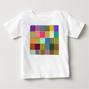 Bauhaus-inspirerad optik t shirt