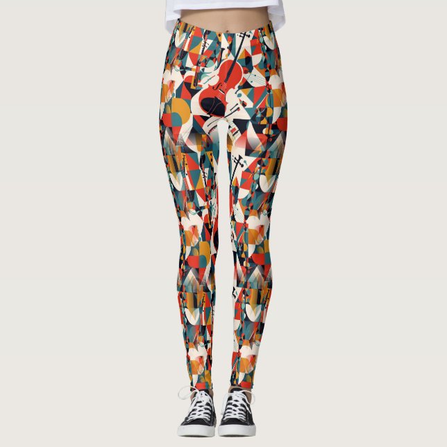 Bauhaus Jazz Leggings (Framsida)