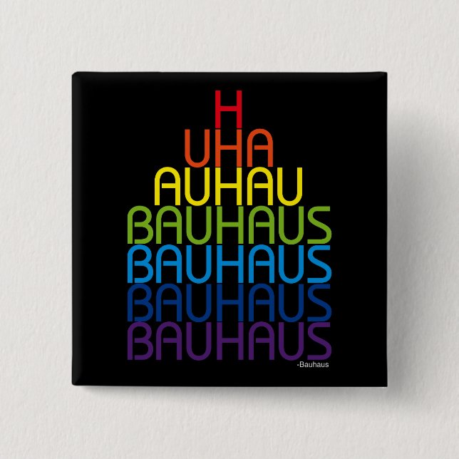 Bauhaus-knapp Knapp (Framsida)