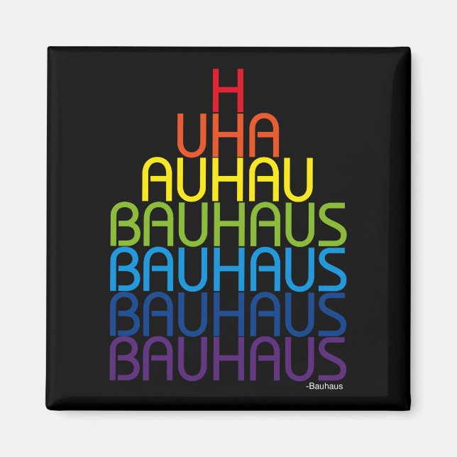 Bauhaus Magnet (Framsidan)