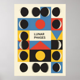 bauhaus, modern, minimal, geometrisk, abstrakt, poster