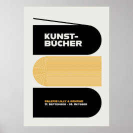 bauhaus, modern, minimal, geometrisk, abstrakt, poster
