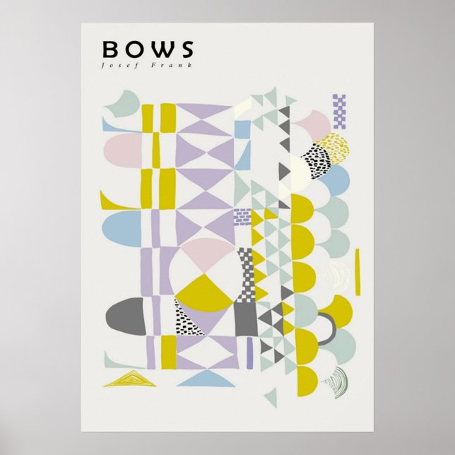 bauhaus, modern, minimal, geometrisk, abstrakt, poster (Framsidan)