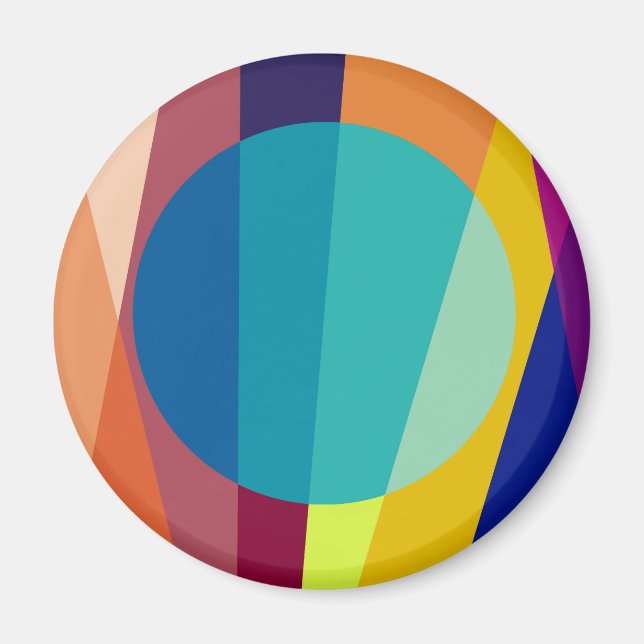 Bauhaus mönster magnet (Framsidan)